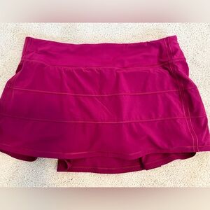 Pink Lululemon Skort